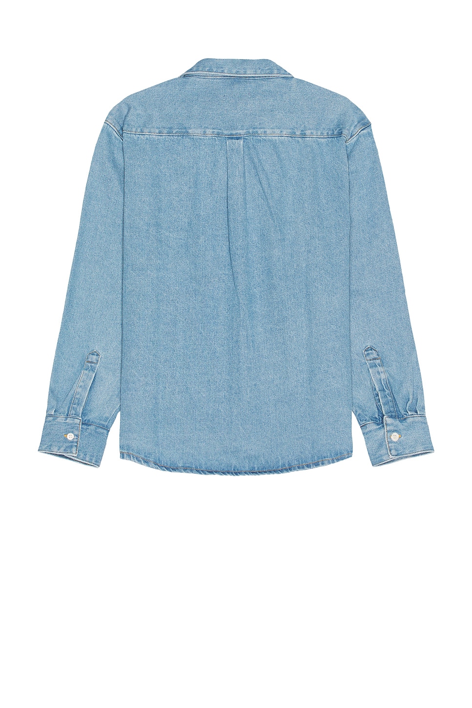 

Рубашка джинсовая на пуговицах Krost, цвет medium wash