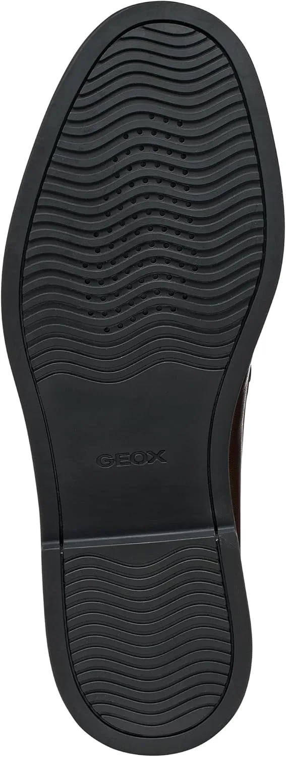 Мужские лоферы Geox U Recanati A, кофейный — фото 4