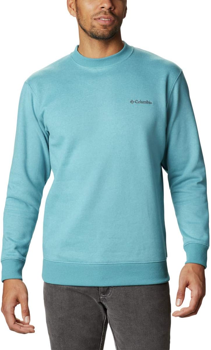 

Толстовка Columbia Men's Hart Mountain II Crew Neck, Canyon Blue Heather