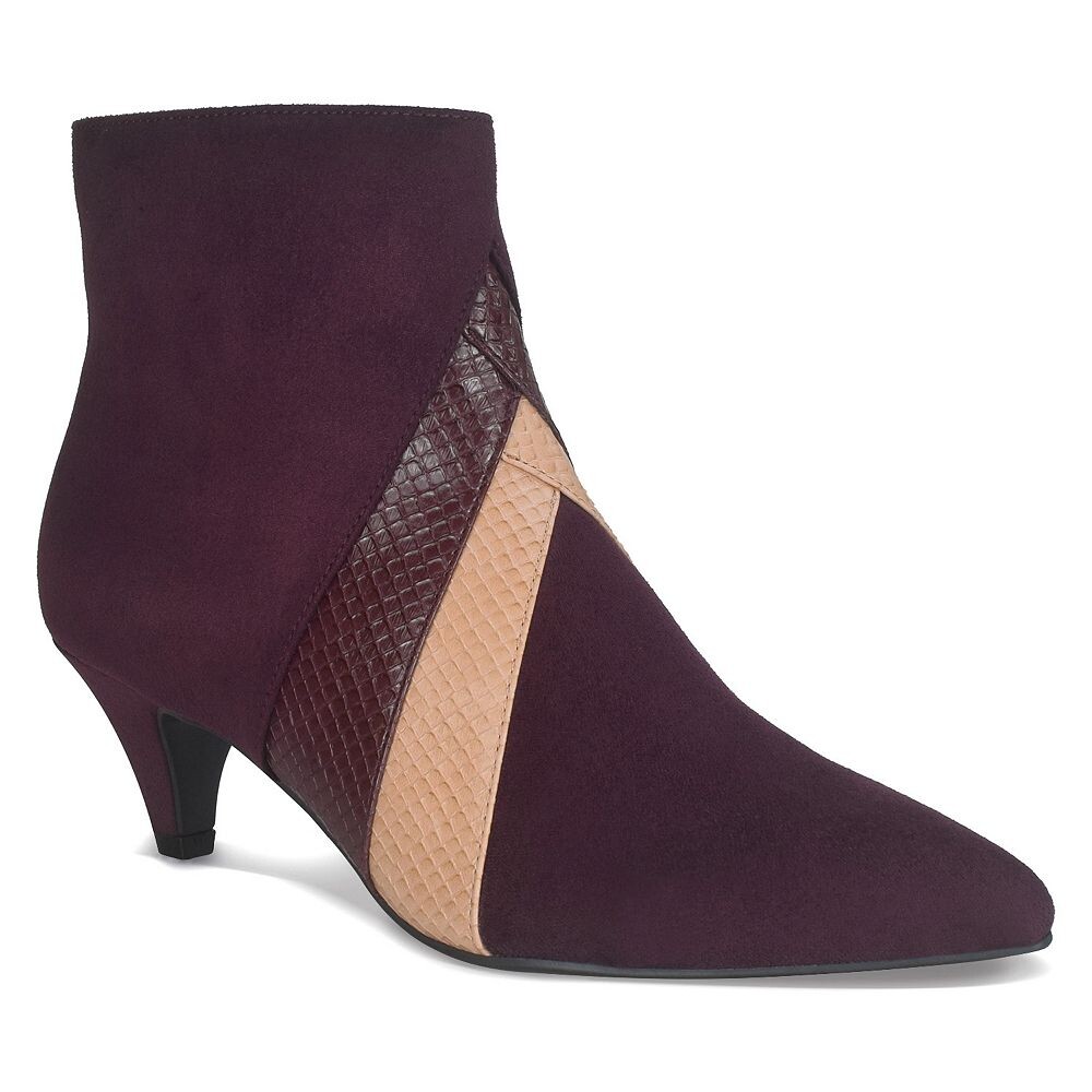 

Женские ботильоны Impo Ellete, цвет Burgundy Multi