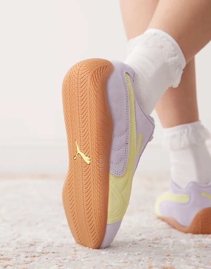 Сиреневые кроссовки Кроссовки Puma Speedcat OG — фото 4