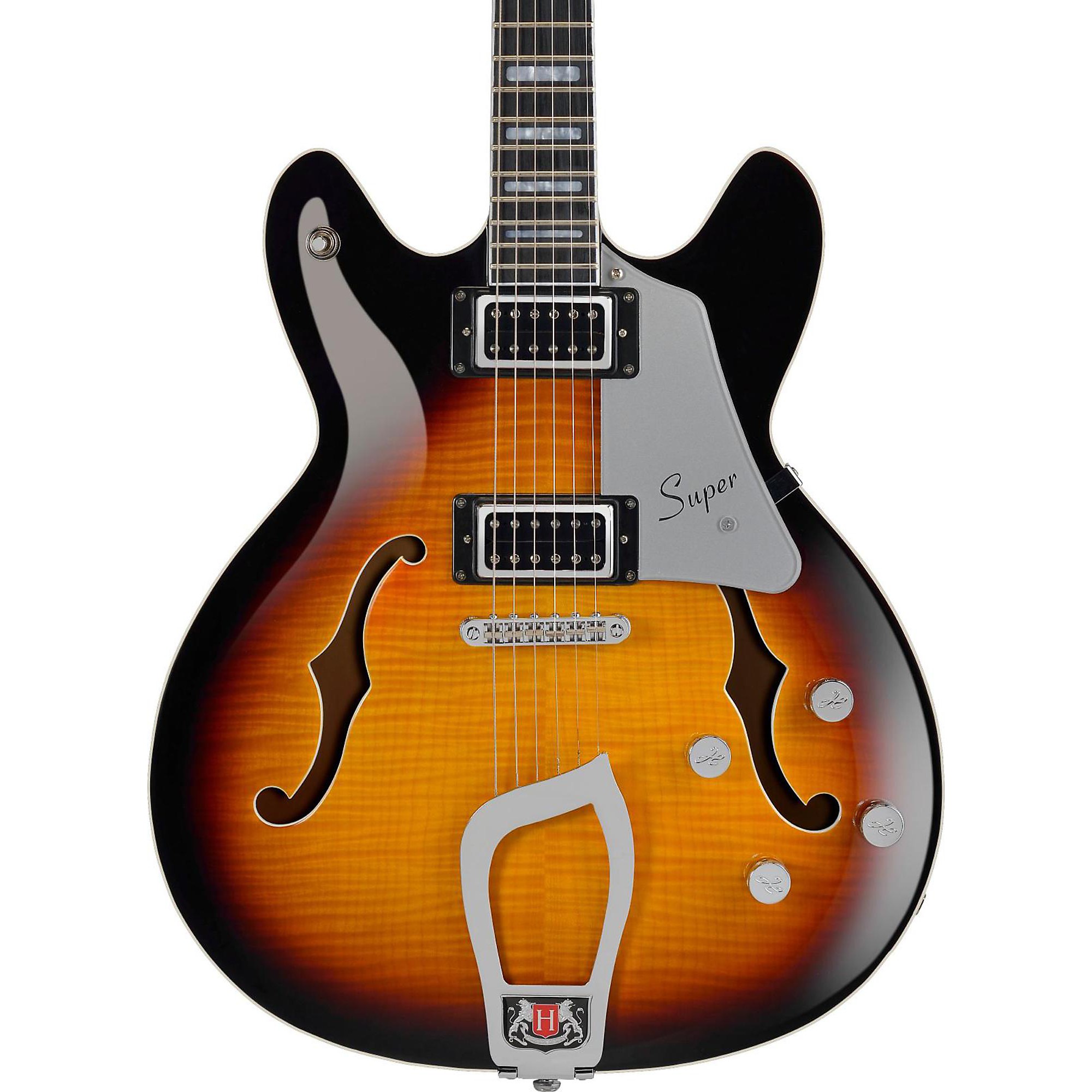 

Электрогитара Hagstrom Super Viking Flame Maple Табак Sunburst