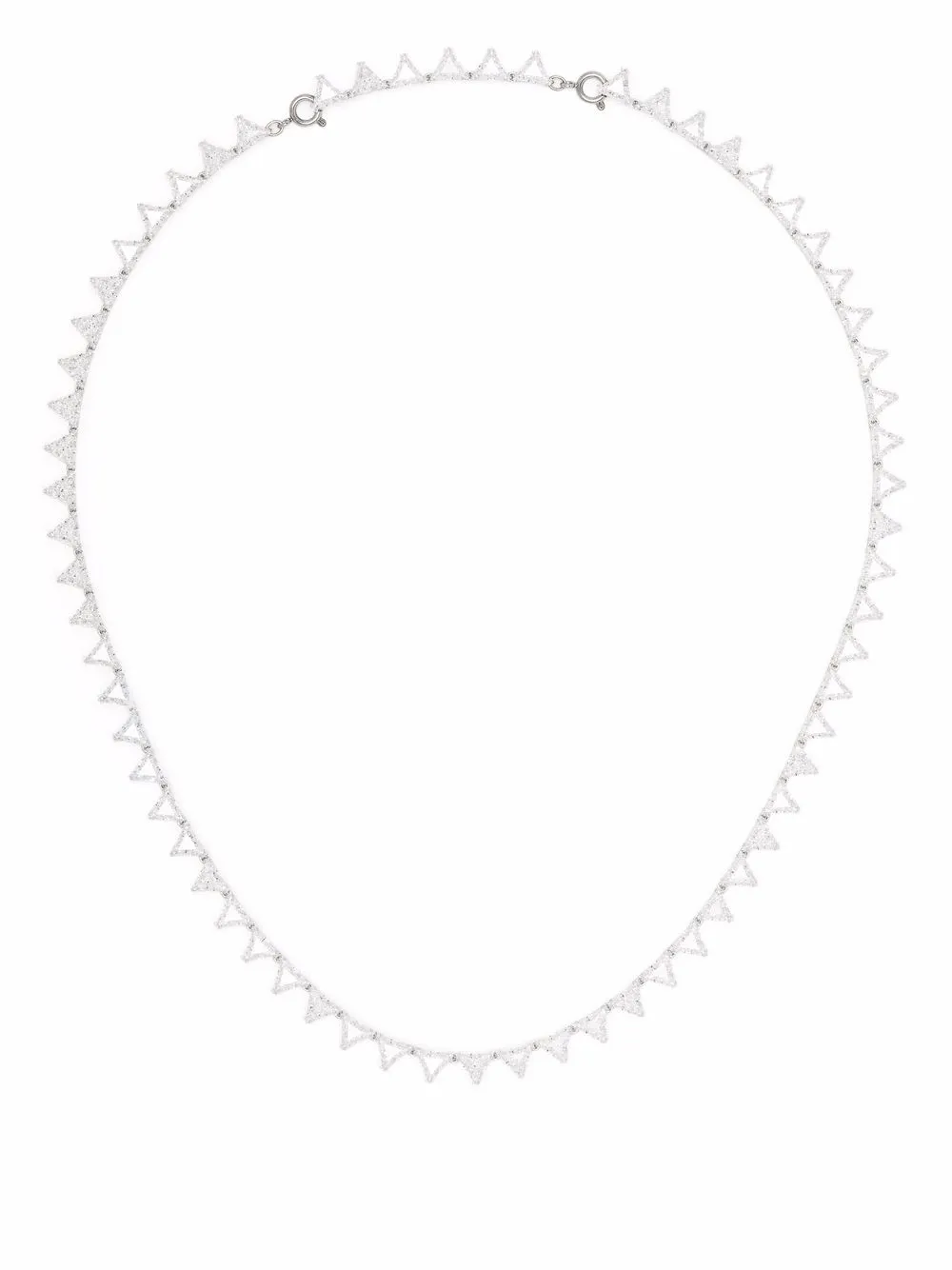 

Колье Matrix Swarovski, серый
