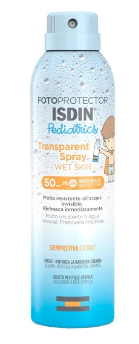 

Фотопротектор ISDIN Transparent Spray SPF 50 Защита детей 250 мл