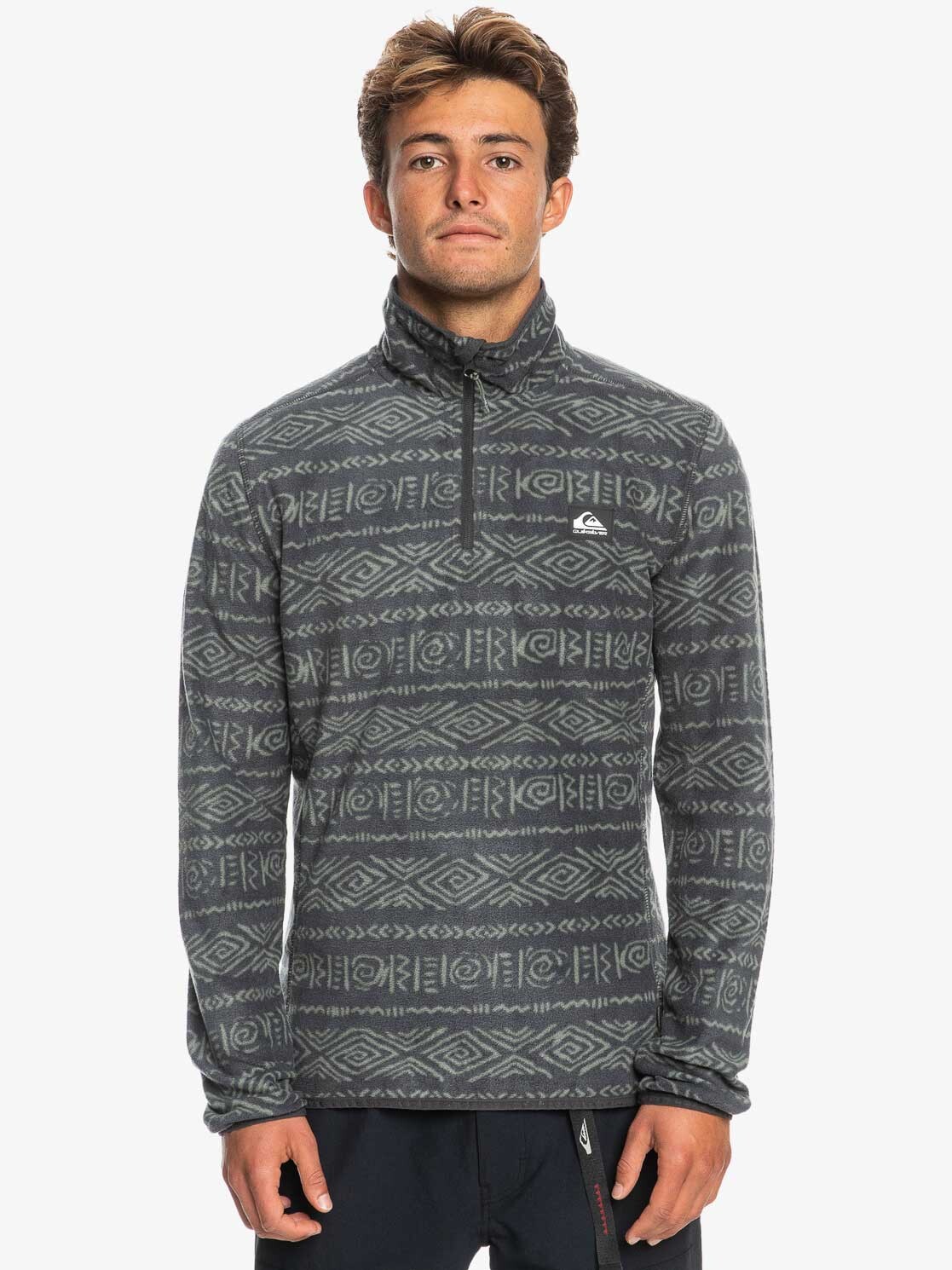 

Толстовка Quiksilver AKER HZ FLEECE, серый