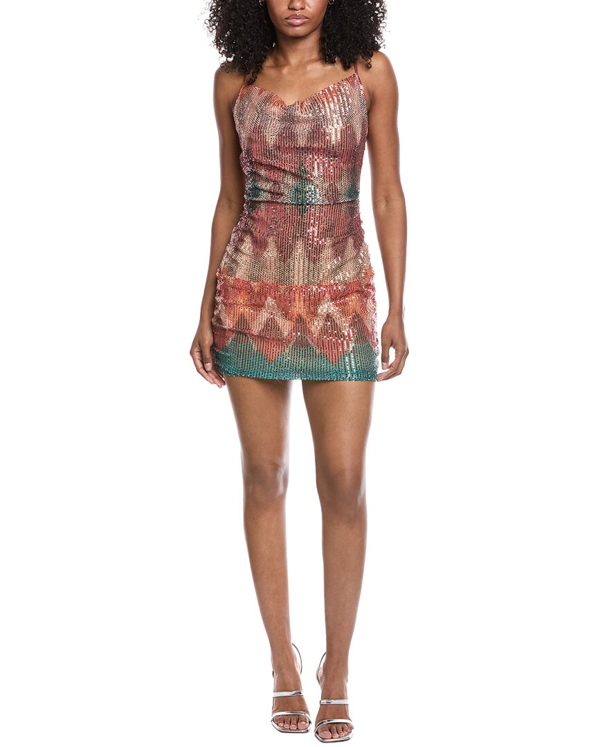 

Мини-платье Рами Брук Ниа Ramy Brook, коричневый