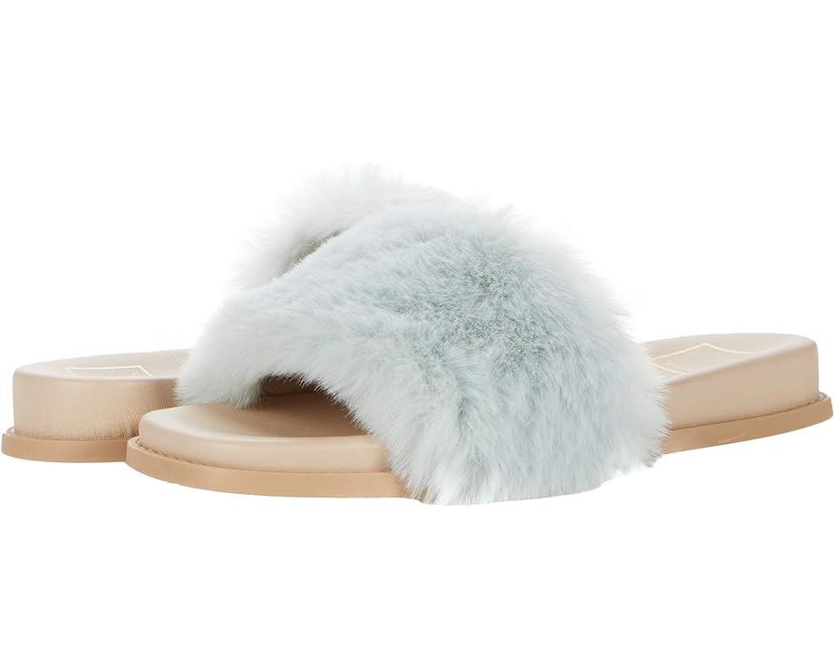 

Домашняя обувь Dolce Vita Gaia, цвет Aqua Faux Fur