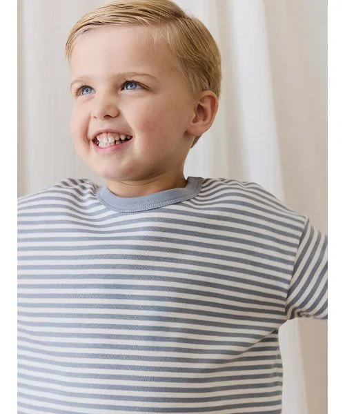 Детская футболка JAMIE KAY Narrow Stripe из пима-хлопка — фото 4