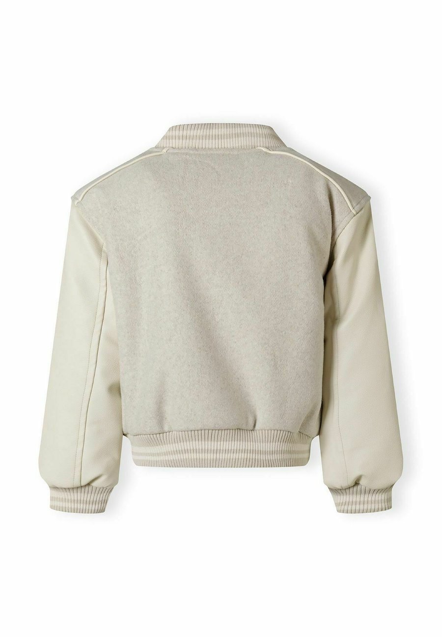 Зимняя куртка MINOTI VARSITY COLLEGE STYLE, Oatmeal Marl Stone/Mottled Beige — фото 4