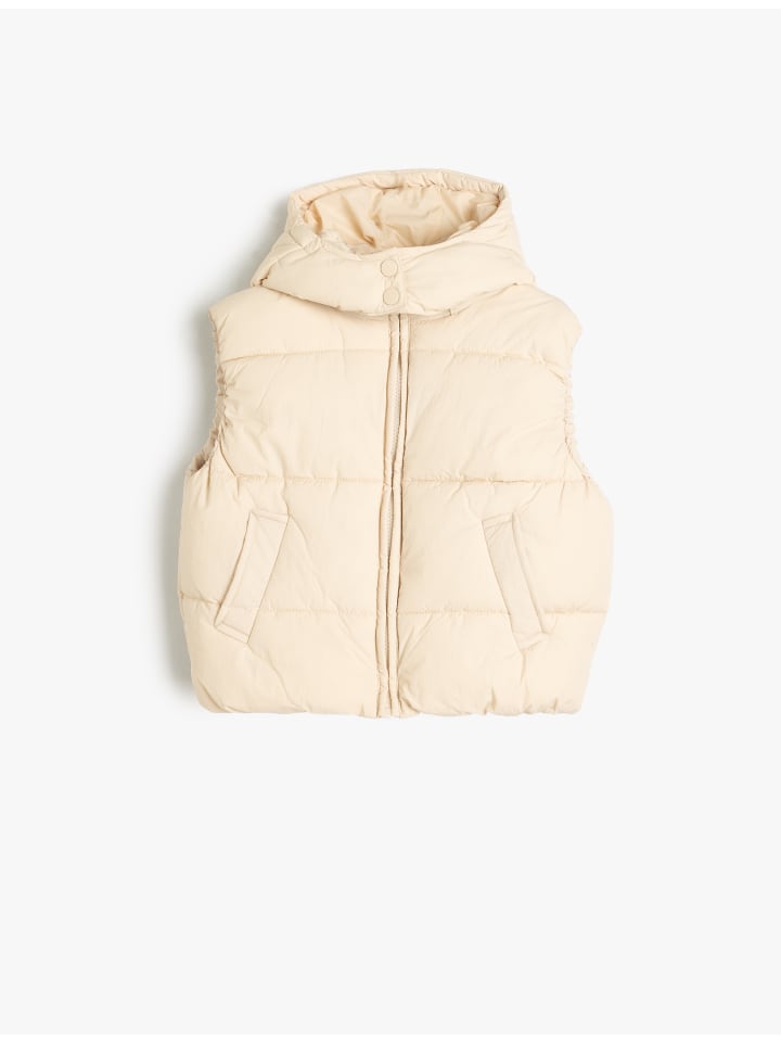 

Жилет-анорак в Экру KOTON, экрю