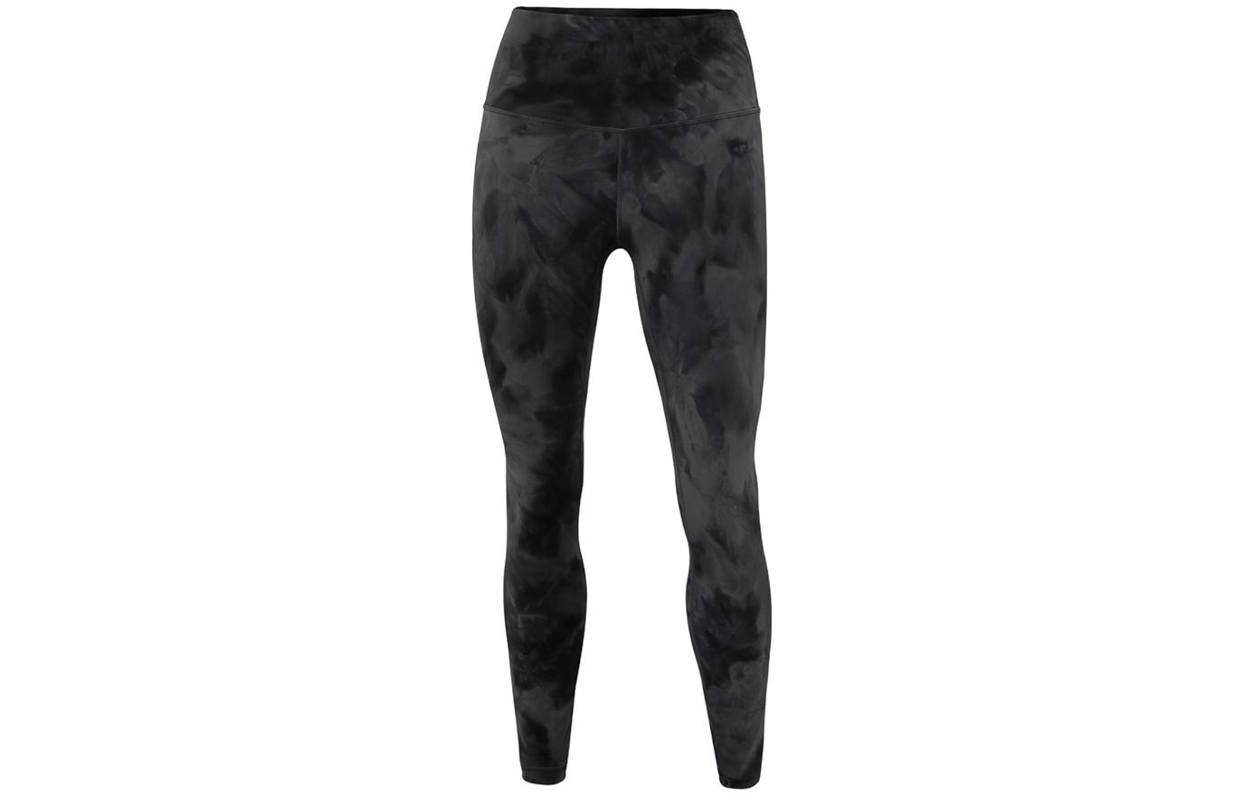 

Спортивные брюки Wunder Train женские, цвет асфальтовый пепел Lululemon, Blue Tie-Dye/DSNB
