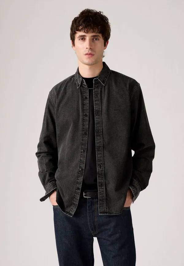 Настоящая рубашка на пуговицах Levi'S, Gizmo Washed Black