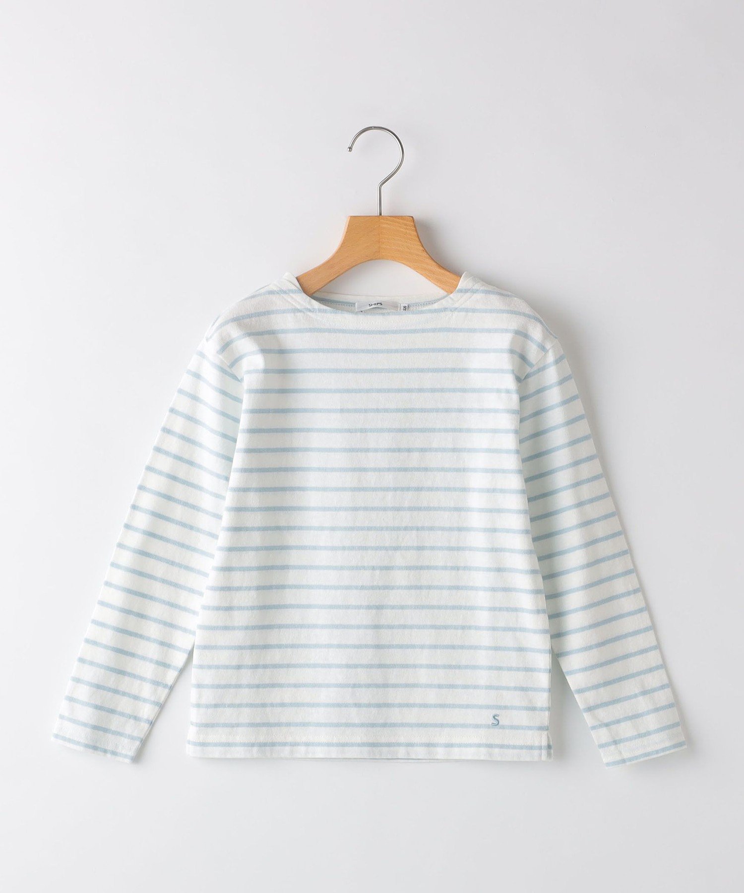 Детская футболка с длинным рукавом в полоску (100–130 см) SHIPS KIDS, Light blue — фото 2