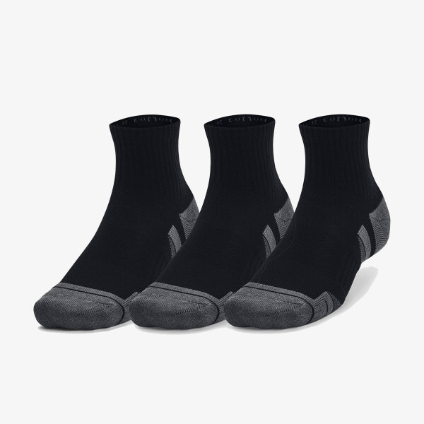 

Носки , хлопковые 3 пары носков ua Performance Under Armour, черный