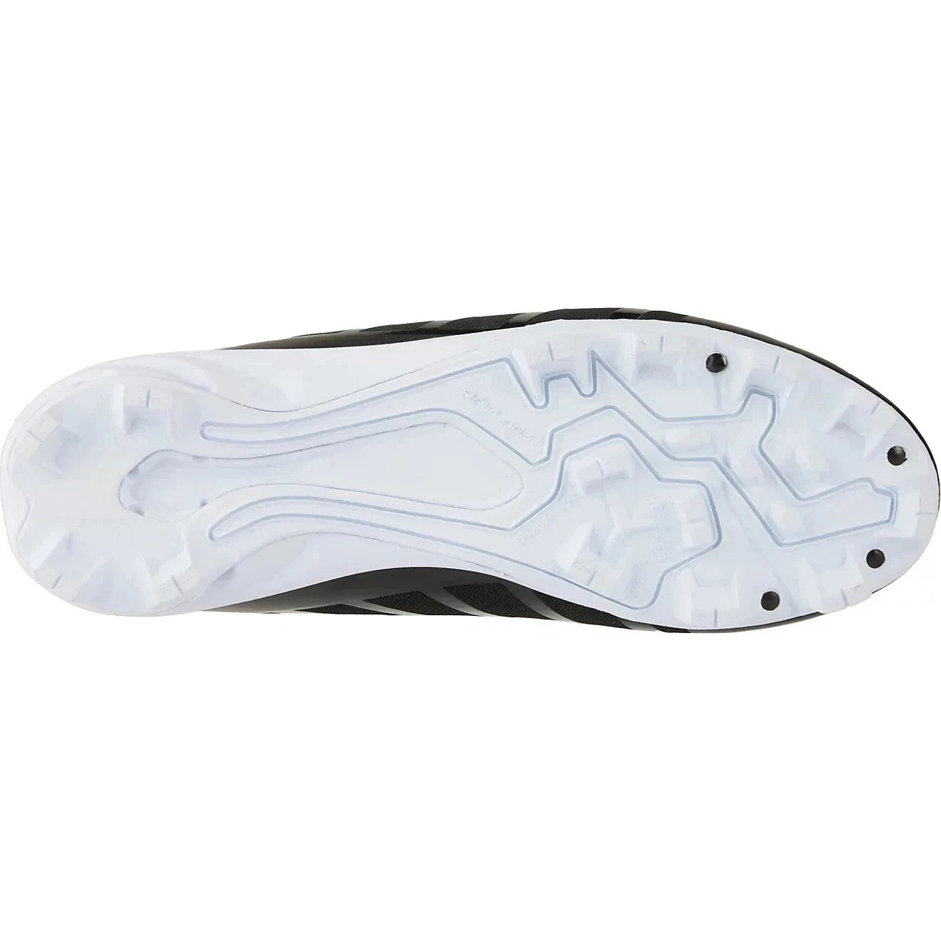 Мужские бейсбольные бутсы Rawlings Savage Low 174929, черно-белые, со шнуровкой, UWU1059 Rawlings, черный — фото 4