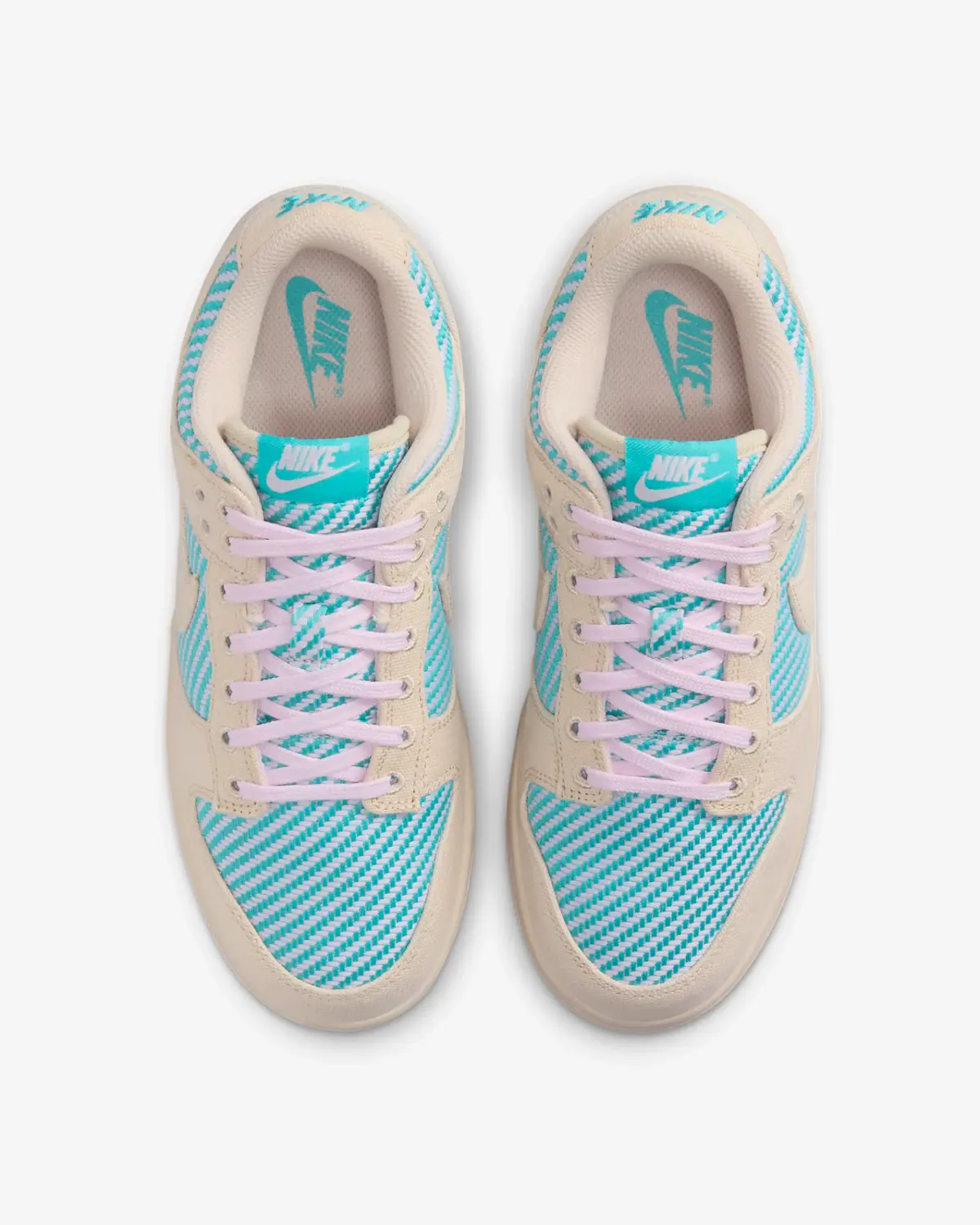 Nike Dunk Low HF5077-902 Женские разноцветные повседневные кроссовки, мультиколор — фото 4