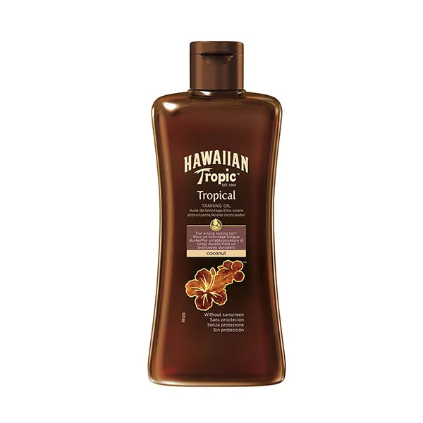 

Масло для загара для тела Aceite Bronceador Tropical Coco Hawaiian Tropic, 200 ml