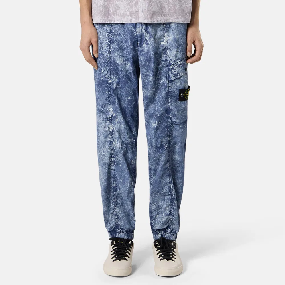Брюки карго Paracadute Stretch TC STONE ISLAND, Ocean Blue — фото 4