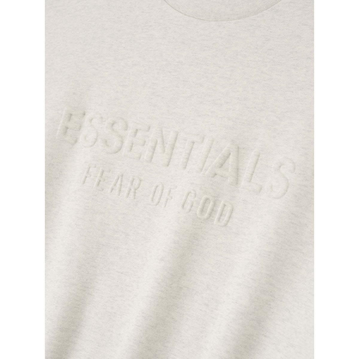 Флисовая толстовка Fear Of God Essentials, oatmeal heather/светло-oat — фото 3