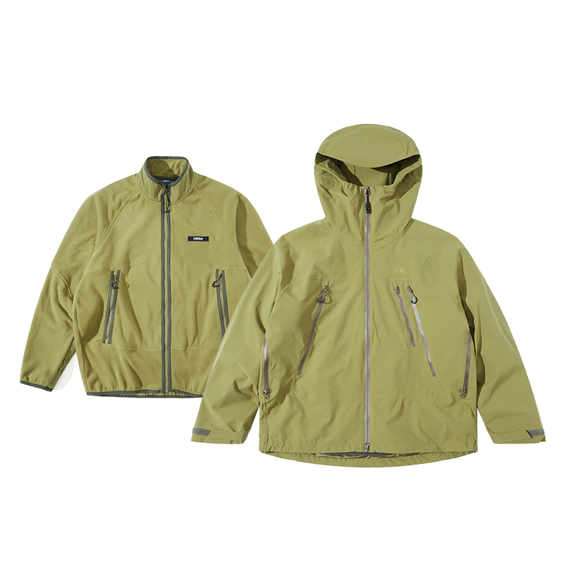 

NOTHOMME BLUE Ветровка LANQI, Yellow Green (Fleece Liner+Shell Clothing Sets)