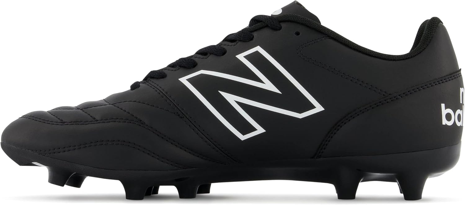 Футбольные бутсы New Balance Men's 442 Academy Fg V2, черно-белый — фото 3
