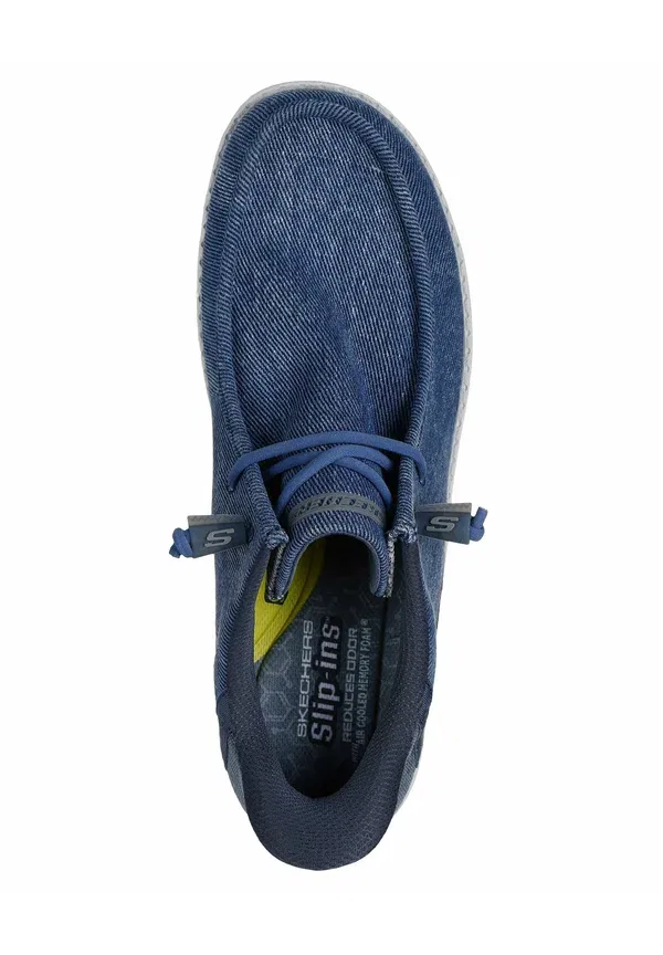 Кроссовки повседневные Skechers, голубой деним — фото 2