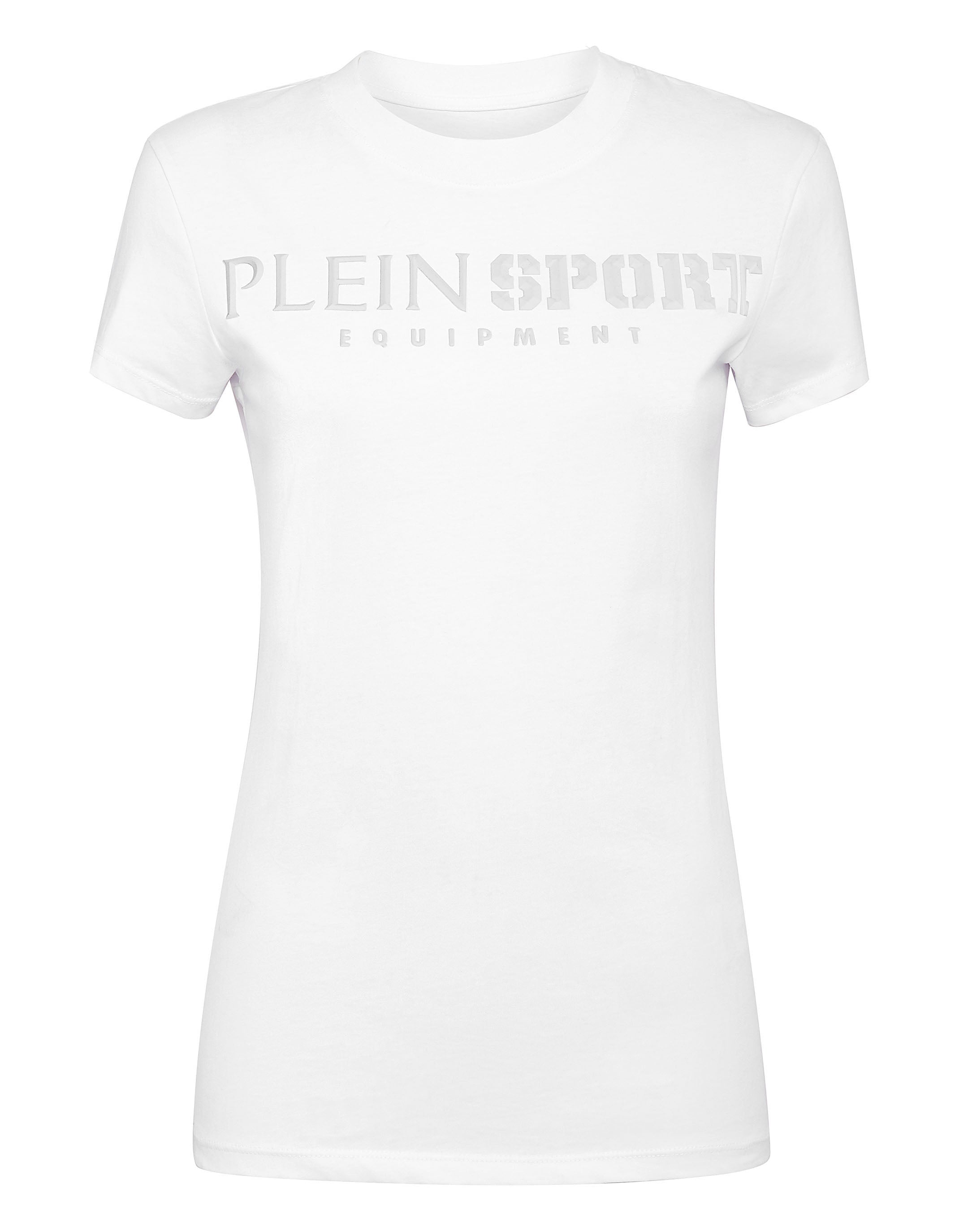 

Футболка с круглым вырезом SS PLEIN SPORT, белый