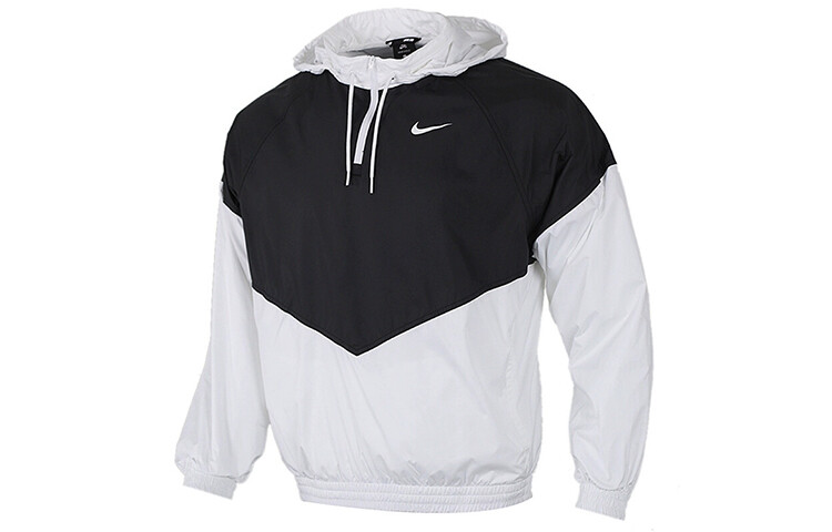 

Мужская уличная куртка Nike, цвет Black/WhiteStitching
