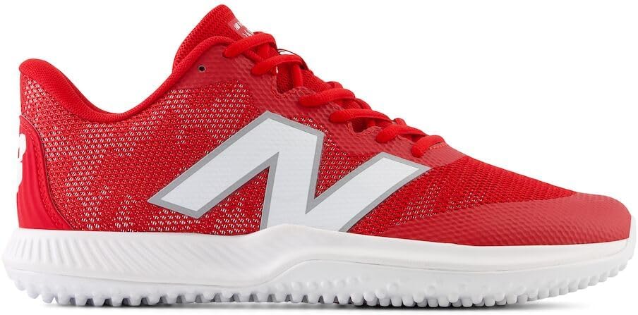 Кроссовки New Balance FuelCell 4040v7 Turf-Trainer унисекс для взрослых, белый/красный — фото 2