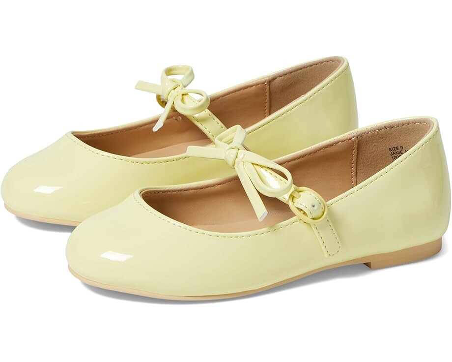 

Туфли на плоской подошве Janie and Jack Patent Bow Flat, цвет Multicolor 1