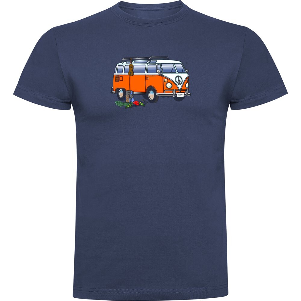 

Футболка Kruskis Hippie Van Climbing, синий