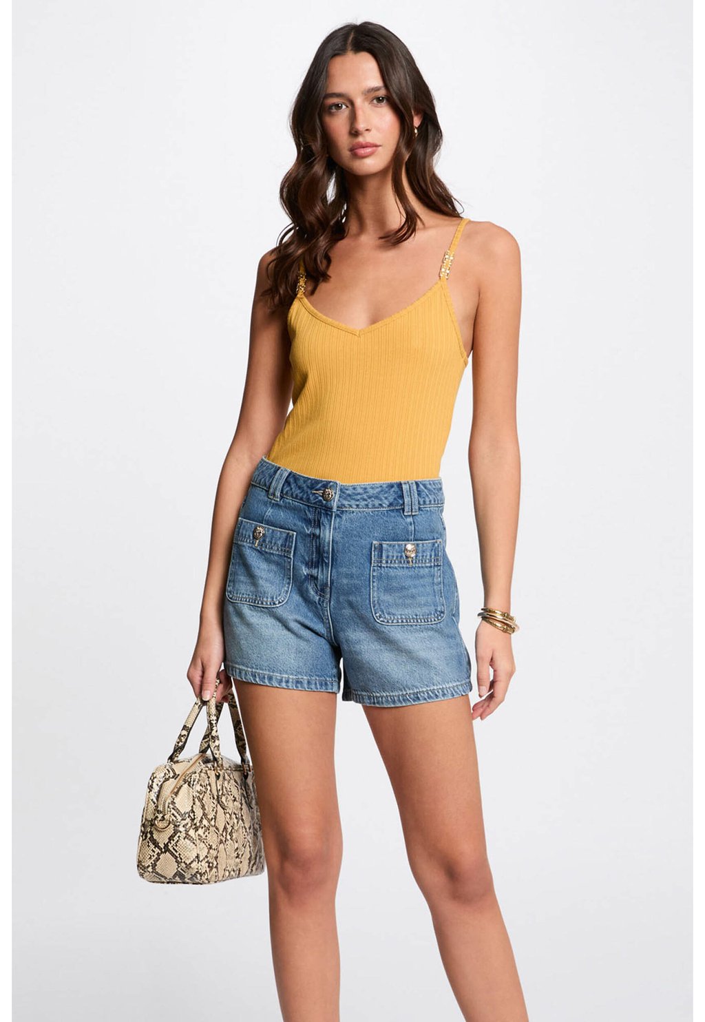 

Топ THIN STRAPS Morgan, желтый