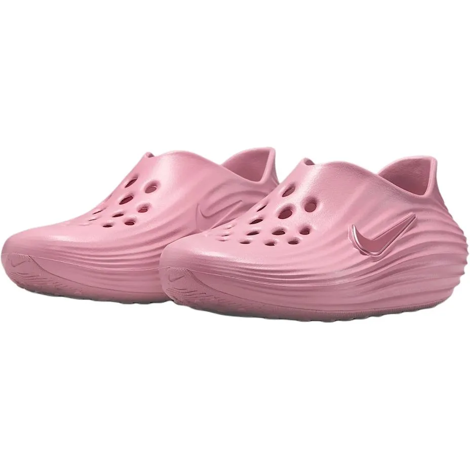 Nike Детские резиновые сабо Teenagers ReactX Rejuven8 розовые — фото 4