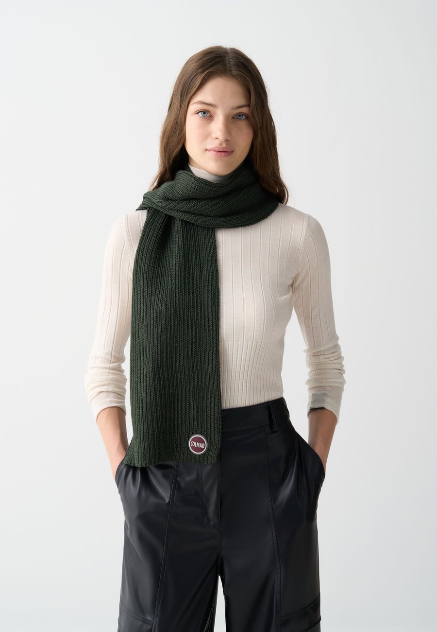 

Шарф Colmar Originals UNISEX RIB-KNIT, Dark Green