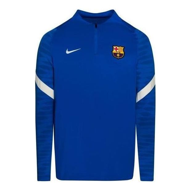 

Спортивный топ Nike FC Barcelona Strike Drill Training Top 'Blue' CW1736-430, синий