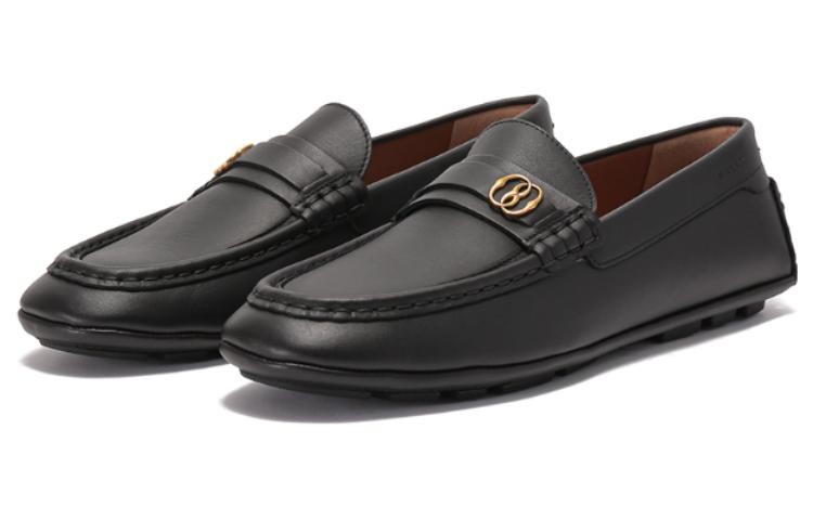 Мужские туфли BALLY Men's Casual Shoes Men Low-Top Black — фото 3