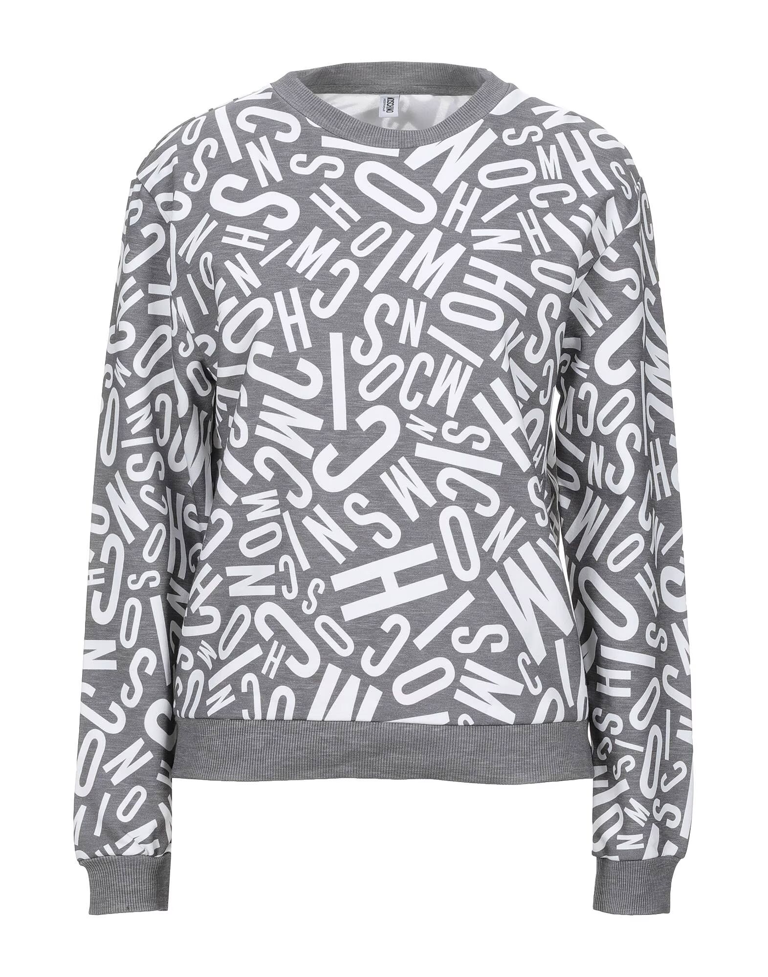 

Одежда для сна, футболка с длинным рукавом Moschino, серый