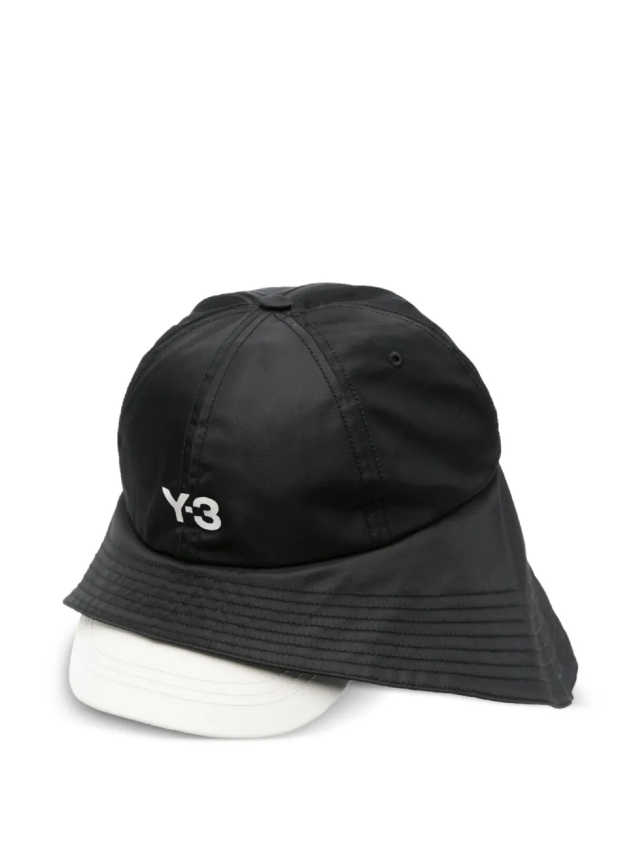 

Шляпа с застежкой-ремешком Y-3, черный