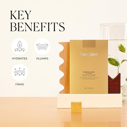 Тканевая маска Natura Bisse — Bissé Essential Shock Intense Instant-Lift Mask Укрепляющая Увлажняет, укрепляет и — фото 3