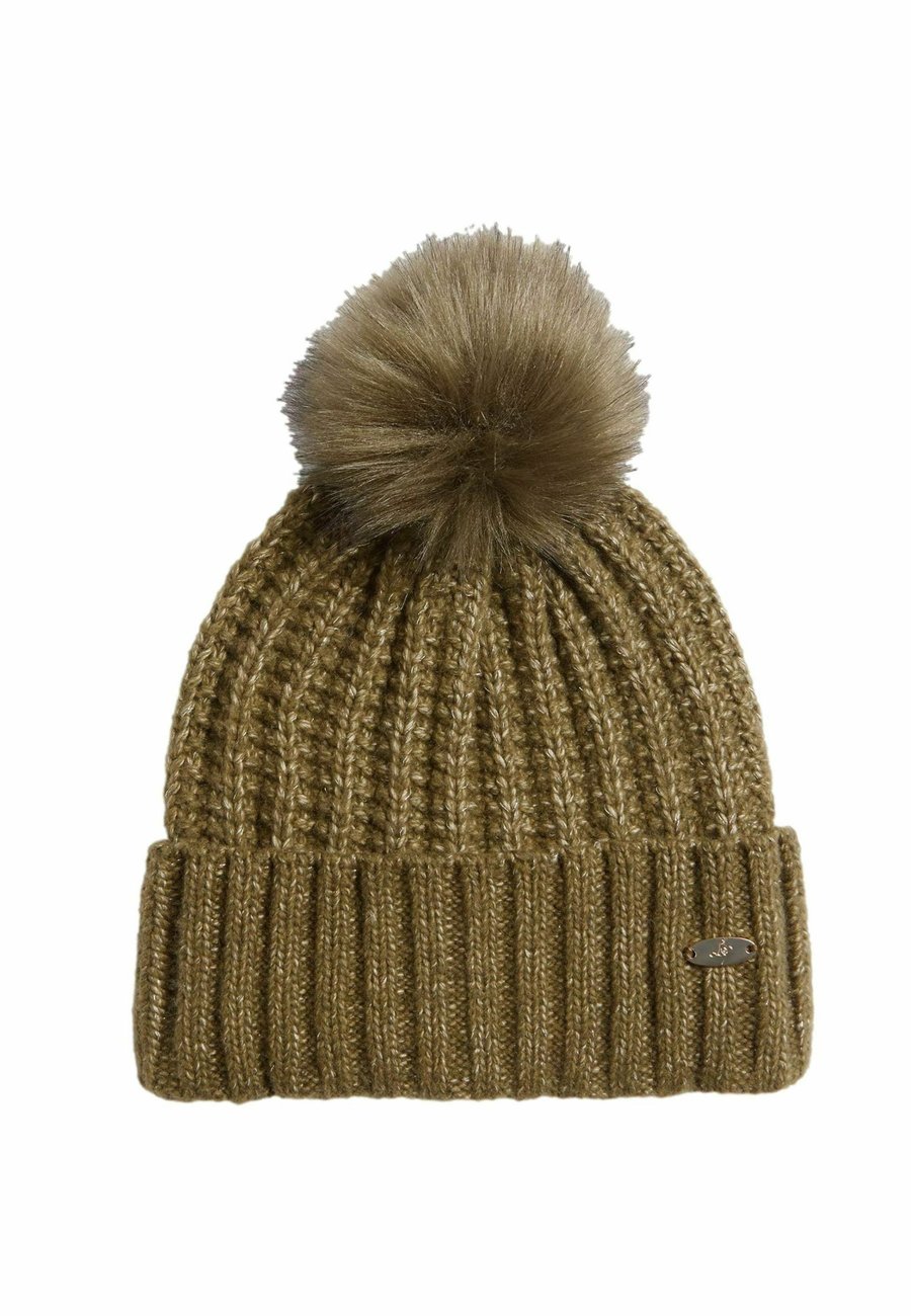 

Шапка Lipsy Beanie, Olive Green/Green