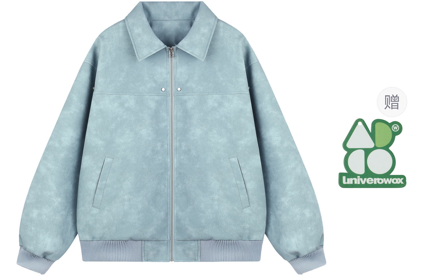 

OWOX Кожаная куртка унисекс, Blue Jacket
