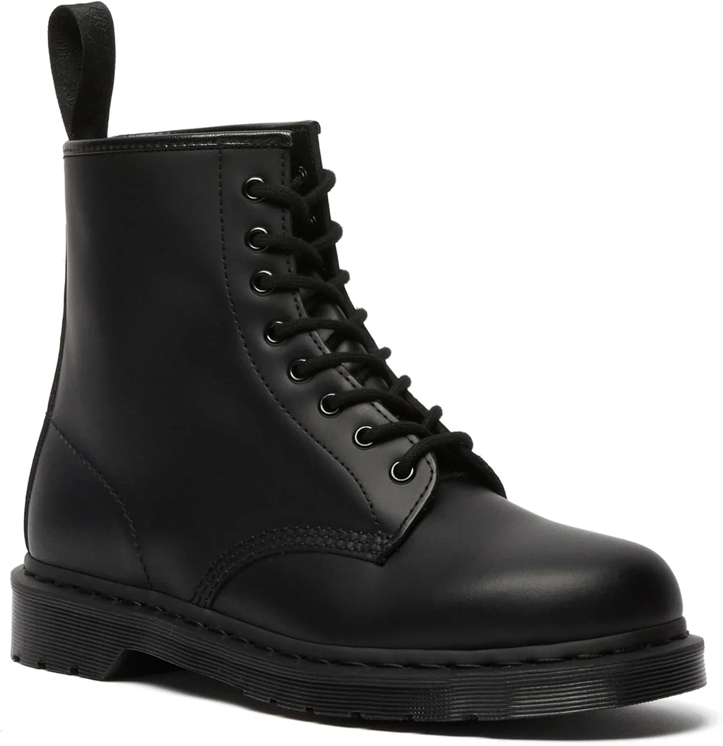 Ботинки Dr. Martens Mono Unisex Adult Combat Boots, гладкие, 1460, Black