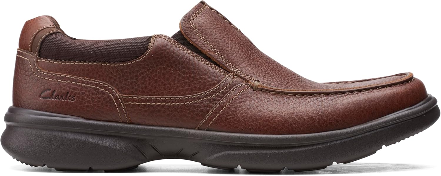 Мужские лоферы Clarks Bradley Free, Tan Tumbled — фото 2