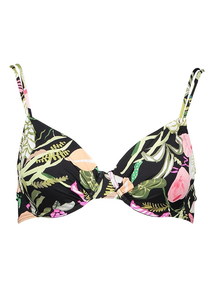 

Верх бикини sOliver Oberteil, цвет schwarz/bunt