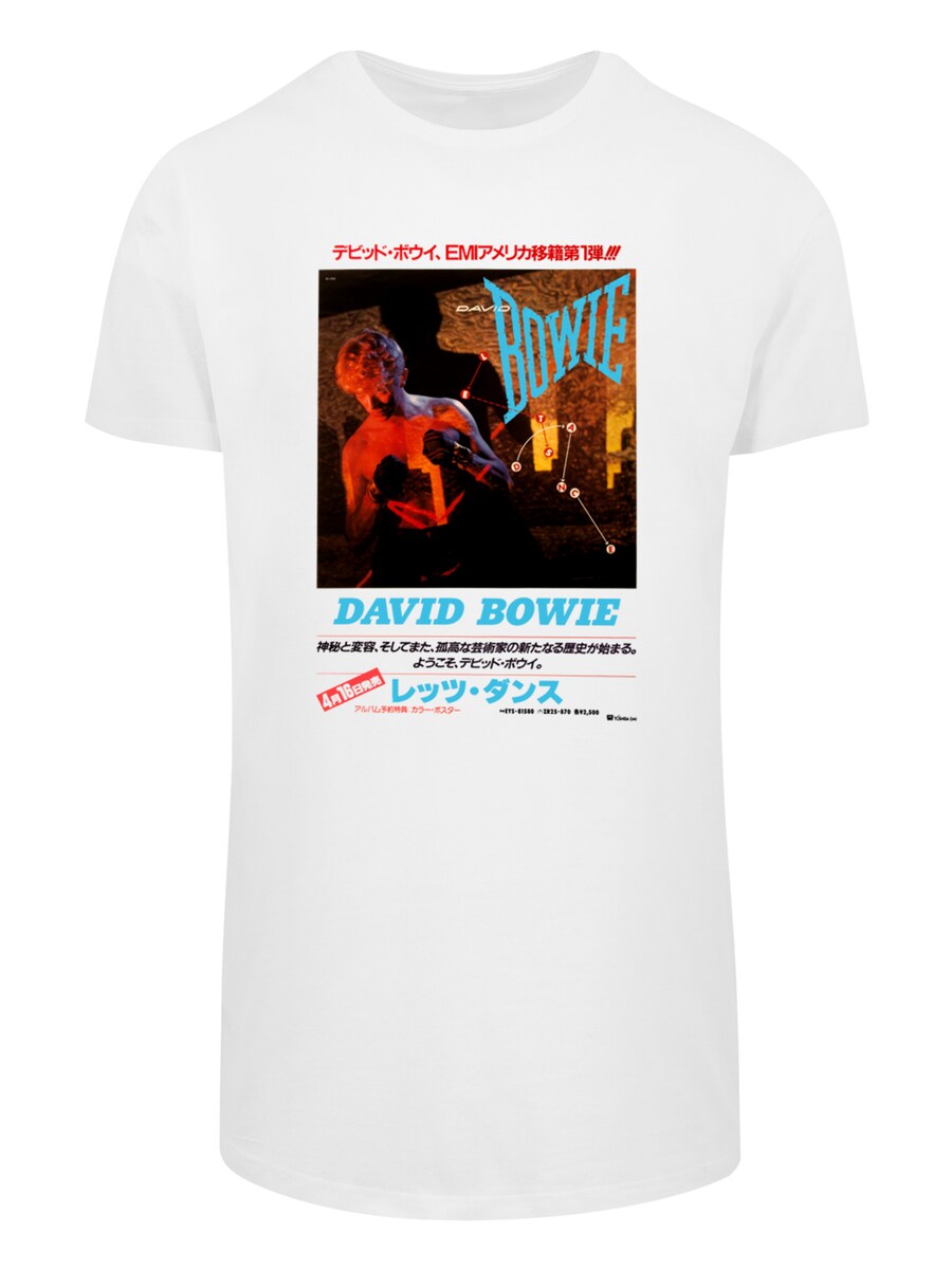 

Рубашка F4NT4STIC David Bowie, белый