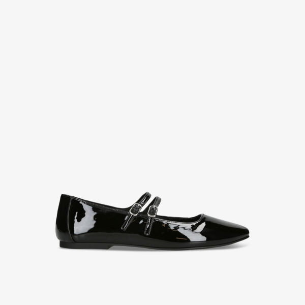 

Балетки Alisah из искусственной кожи с двойной пряжкой Steve Madden, черный