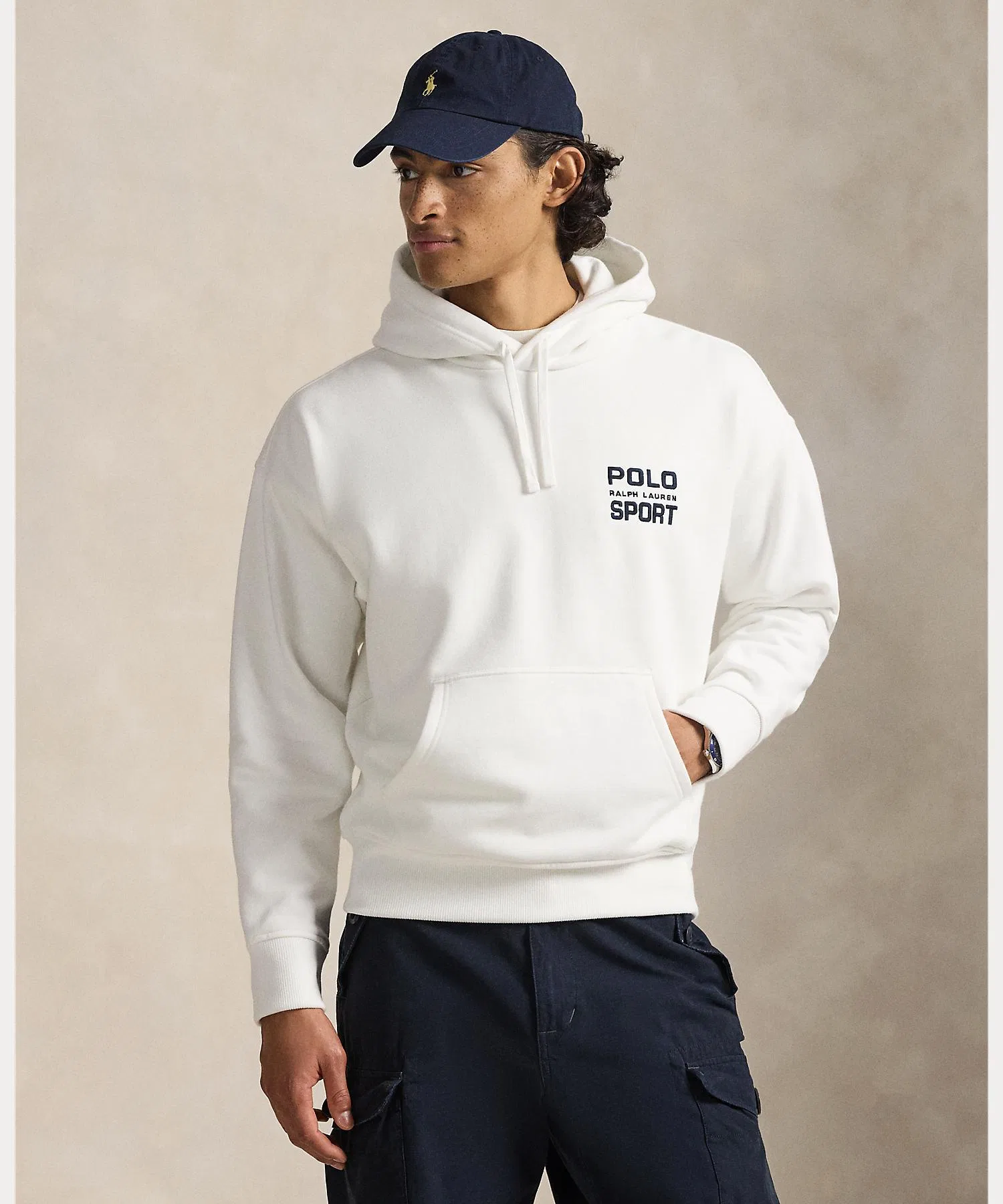 Толстовка Polo Sport из флиса свободного кроя — фото 3