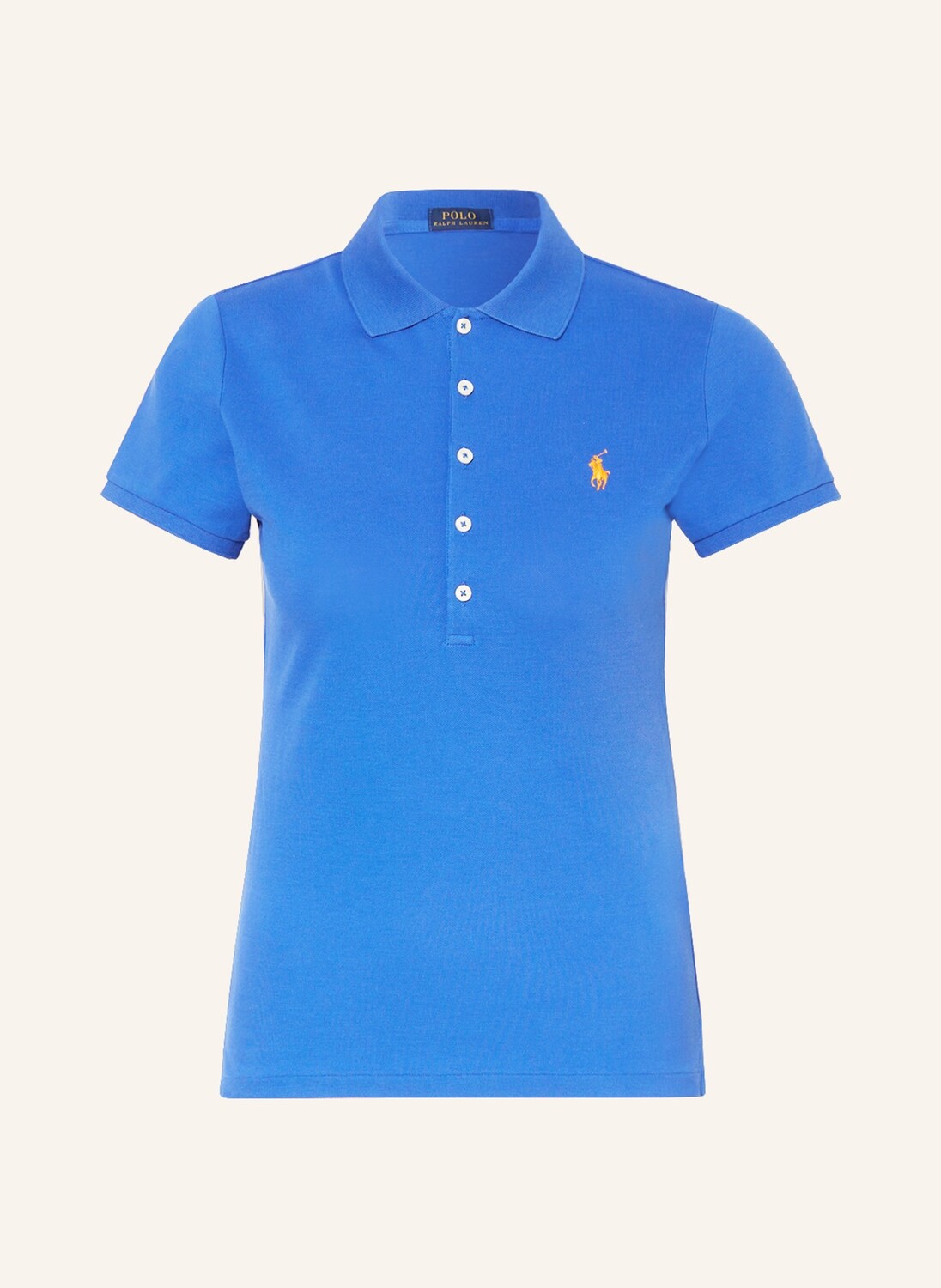 

Рубашка поло POLO RALPH LAUREN Piqué, синий