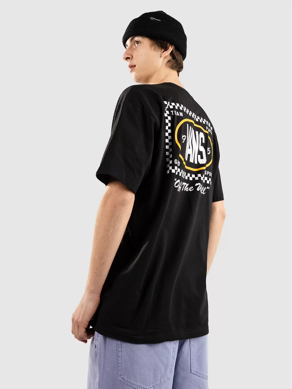 

Футболка с шахматной доской для командного игрока Vans, черный