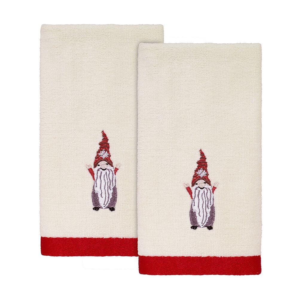 

Набор из 2 полотенец для кончиков пальцев Avanti Christmas Gnomes, цвет Ivory